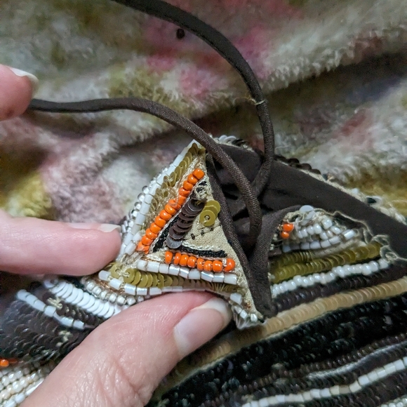 Carolina Herrera Beaded Sequin Sample Skirt - Picture 8 of 10